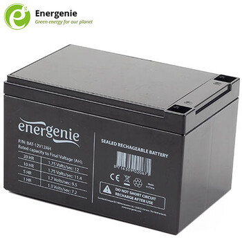ENERGENIE LEAD BATTERY 12V 12AH ENERGENIE LEAD BATTERY 12V 12AH