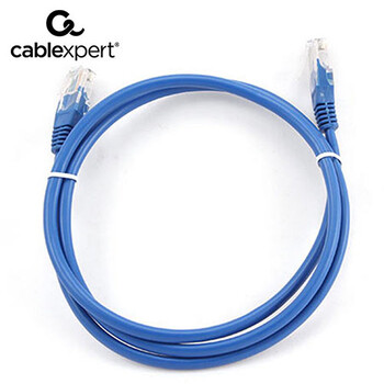 CABLEXPERT CAT5E UTP PATCH CORD 2M BLUE