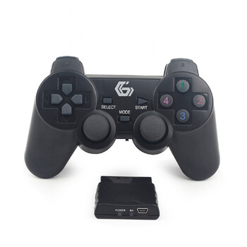 GEMBIRD WIRELESS DUAL VIBRATION GAMEPAD PS2/ PS3 / PC