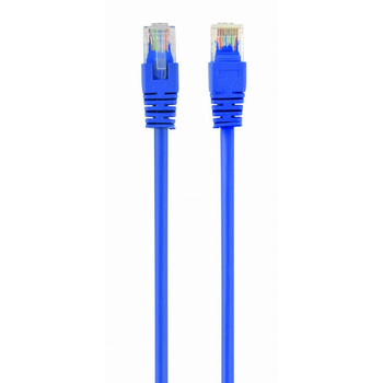 CABLEXPERT CAT5e UTP PATCH CORD BLUE 0,25M