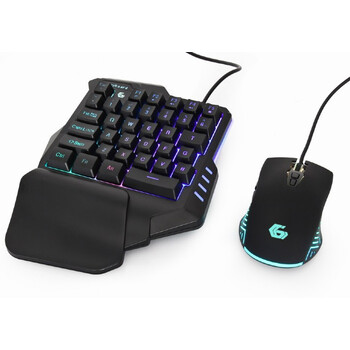 GEMBIRD 2-IN-1 BACKLIGHT USB GAMING DESKTOP KIT "IVAR TWIN"