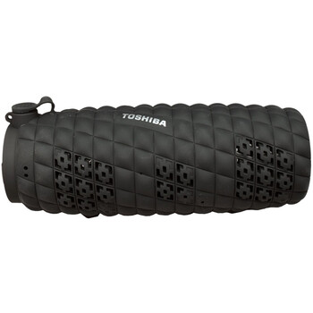 TOSHIBA AUDIO PORTABLE BLUETOOTH WATERPROOF SPEAKER BLACK