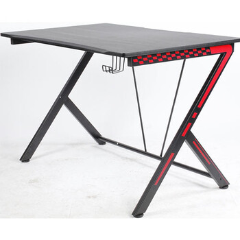 LGP GAMING DESK BLACK-RED