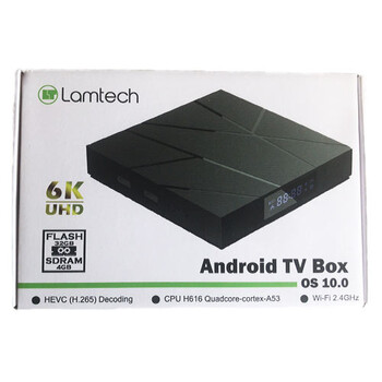 LAMTECH ANDROID TV BOX 6K OS10 4GB/32G