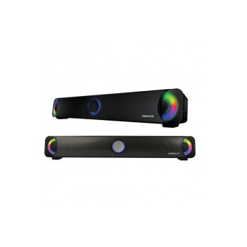 SONIC GEAR BLUETOOTH FM SOUNDBAR WITH LIGHT EFFECT MP3 BATTERY BLACK