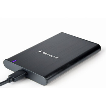 GEMBIRD USB 3.1 2,5" ENCLOSURE TYPE-C PORT BLACK