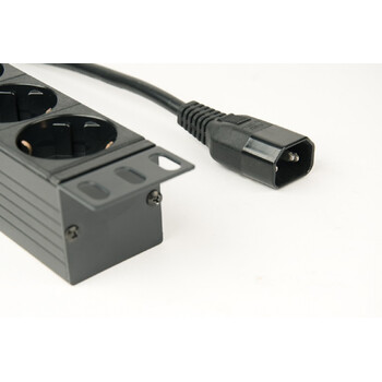 ENERGENIE PDU 8 SCHUKO SOCKETS 1U 16A C14 PLUG 3M