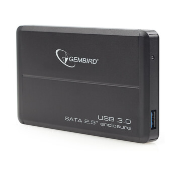 GEMBIRD USB 3.0 2.5"" ENCLOSURE BLACK