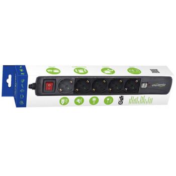 ENERGENIE SURGE PROTECTOR 5 SOCKETS 3M