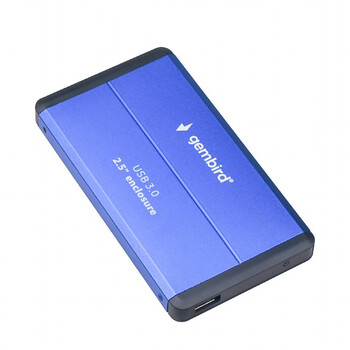 GEMBIRD USB 3.0 2.5"" ENCLOSURE BLUE