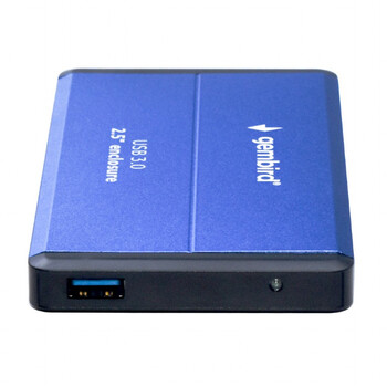 GEMBIRD USB 3.0 2.5"" ENCLOSURE BLUE