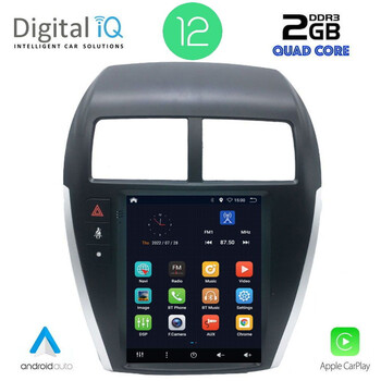 DIQ BX 2952_CPA TESLA STYLE for MITSUBISHI ASX mod. 2009>