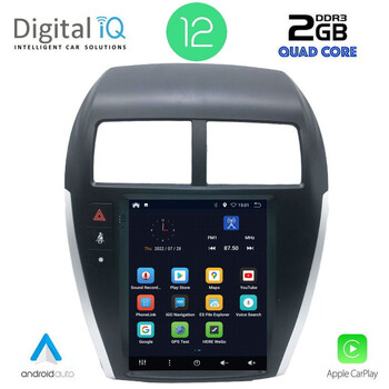 DIQ BX 2952_CPA TESLA STYLE for MITSUBISHI ASX mod. 2009>