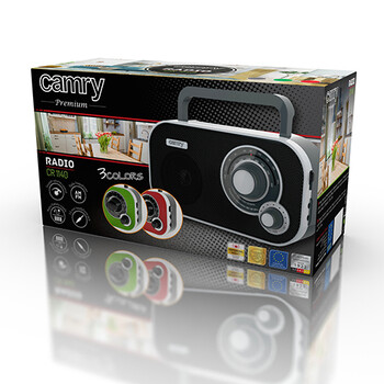 CAMRY SMALL PORTABLE RADIO BLACK