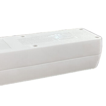 LAMTECH POWER STRIP WITH SWITCH 3 OUTLETS WHITE