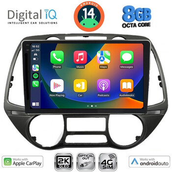 DIGITAL IQ BXK 20226_CPAA  (9inc) MULTIMEDIA TABLET for HYUNDAI i20 mod. 2008-2013