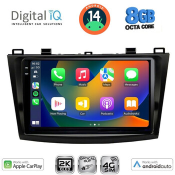 DIGITAL IQ BXK 20366_CPAA (9inc) MULTIMEDIA TABLET for MAZDA 3 mod. 2009-2014