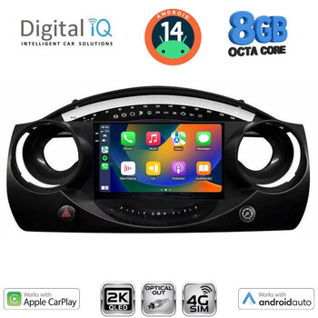 DIGITAL IQ BXK 20063_CPAA (9inc) MULTIMEDIA TABLET for MINI COOPER (R50-R52-R53) mod. 2000-2006