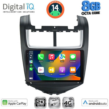 DIGITAL IQ BXK 20075_CPAA (9inc) MULTIMEDIA TABLET for CHEVROLET AVEO mod. 2014-2017
