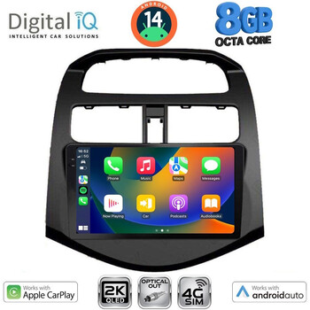 DIGITAL IQ BXK 20078_CPAA (9inc) MULTIMEDIA TABLET for CHEVROLET SPARK mod. 2009-2015