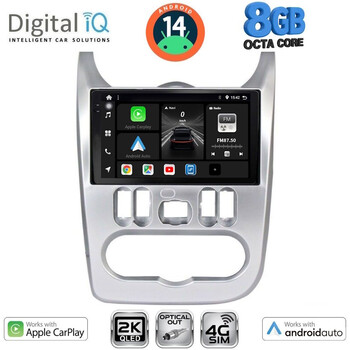 DIGITAL IQ BXK 20101_CPAA (9inc) MULTIMEDIA TABLET for DACIA DUSTER – LOGAN – SANDERO mod. 2006-2012