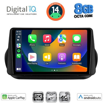 DIGITAL IQ BXK 20142_CPAA (9inc) MULTIMEDIA TABLET for CITROEN – FIAT – PEUGEOT mod. 2008-2018