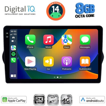 DIGITAL IQ BXK 20148_CPAA (9inc) MULTIMEDIA TABLET for FIAT TIPO mod. 2015-2023