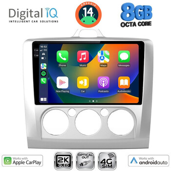 DIGITAL IQ BXK 20156_CPAA A/C (9inc) MULTIMEDIA TABLET for FORD FOCUS mod. 2005-2012