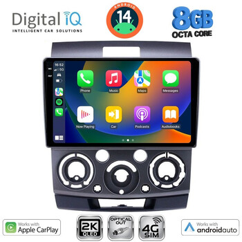 DIGITAL IQ BXK 20170_CPAA (9inc) MULTIMEDIA TABLET for FORD RANGER | MAZDA BT50 mod. 2006-2011