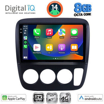 DIGITAL IQ BXK 20196_CPAA A/C (9inc) MULTIMEDIA TABLET for HONDA CRV mod. 1996-2006