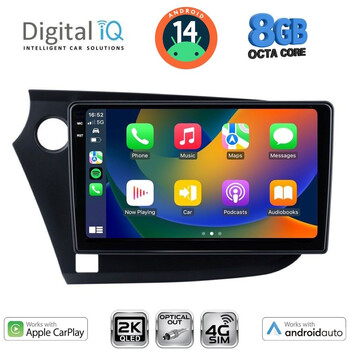 DIGITAL IQ BXK 20205_CPAA (9inc) MULTIMEDIA TABLET for HONDA INSIGHT mod. 2009-2014