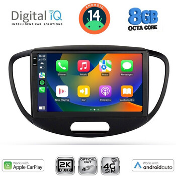 DIGITAL IQ BXK 20223_CPAA (9inc) MULTIMEDIA TABLET for HYUNDAI i10 mod. 2008-2013