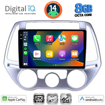 DIGITAL IQ BXK 20227_CPAA A/C (9inc) MULTIMEDIA TABLET for HYUNDAI i20 mod. 2008-2012