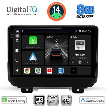 DIGITAL IQ BXK 20298_CPAA (9inc) MULTIMEDIA TABLET for JEEP WRANGLER mod. 2018>