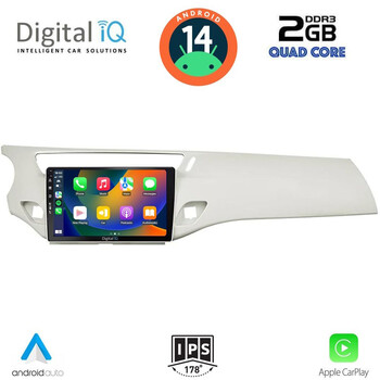 DIGITAL IQ BXC 3092_CPAA (9inc) MULTIMEDIA TABLET for CITROEN C3 - DS3 mod. 2009-2016