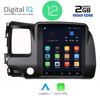 DIQ BX 2975_CPA TESLA STYLE for HONDA CIVIC mod. 2016-2021