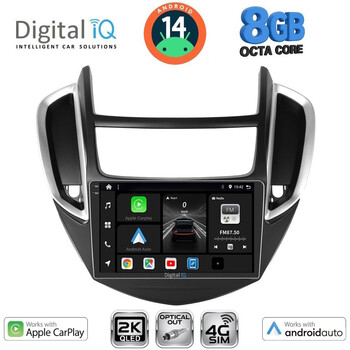 DIGITAL IQ BXK 20080_CPAA (9inc) MULTIMEDIA TABLET for CHEVROLET TRAX mod. 2014-2022