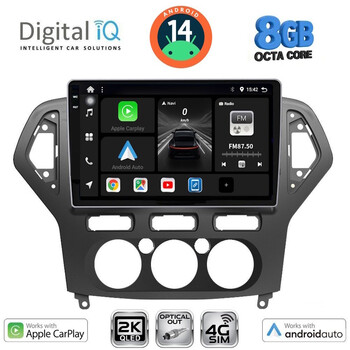 DIGITAL IQ BXK 20162_CPAA A/C (10inc) MULTIMEDIA TABLET for FORD MONDEO mod. 2007-2011
