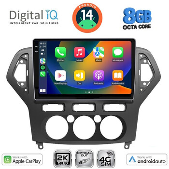 DIGITAL IQ BXK 20162_CPAA A/C (10inc) MULTIMEDIA TABLET for FORD MONDEO mod. 2007-2011
