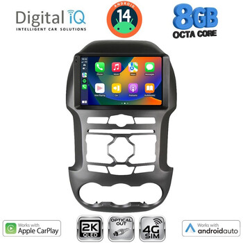 DIGITAL IQ BXK 20171S_CPAA (9inc) MULTIMEDIA TABLET for FORD RANGER mod. 2011-2015