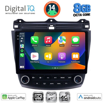 DIGITAL IQ BXK 20182_CPAA (10inc) MULTIMEDIA TABLET for HONDA ACCORD mod. 2003-2007