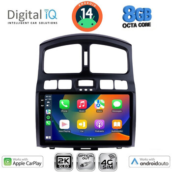 DIGITAL IQ BXK 20236_CPAA (9inc) MULTIMEDIA TABLET for HYUNDAI SANTA FE  mod. 2003-2006