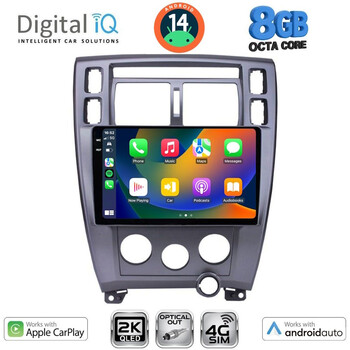 DIGITAL IQ BXK 20241_CPAA (10inc) MULTIMEDIA TABLET for HYUNDAI TUSCON mod. 2004-2010