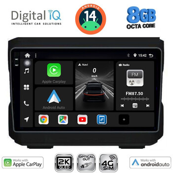 DIGITAL IQ BXK 20272_CPAA (10inc) MULTIMEDIA TABLET for JEEP  mod. 2007-2014 - DODGE mod. 2007>