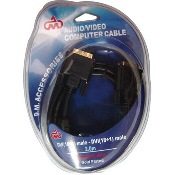 DM3006-00-5 . ΚΑΛΩΔΙΟ DVI-D LINK DVI 5m
