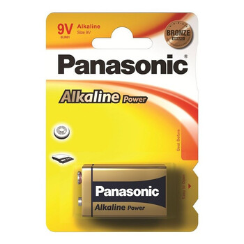 PAN-6LR61APB-1 . Panasonic μπαταρία αλκαλική 9V
