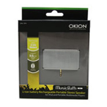 SP4 . OKION Music Bath Rechargeable Portable Stereo Speaker