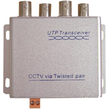 UTP-104R . BALUN ΠΑΘΗΤΙΚΟ 4CH 4X BNC-RJ45 (500m) ΓΙΑ VIDEO Η' ΚΑΜΕΡΕΣ