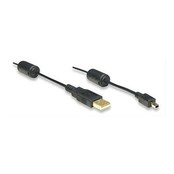 390361 . Manhattan καλώδιο USB A σε Mini-USB 4pin M/M 1.8m