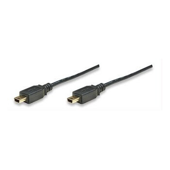 391146 . Manhattan καλώδιο Mini-USB B OTG M/M 1.8m